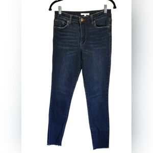 STS Blue Cropped Distressed Skinny Jeans
